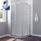 AQUABATOS® 80 x 80 x 195 cm Duschkabine eckeinstieg Viertelkreis Rund Dusche Schiebetür Duschabtrennung Runddusche Duschtrennwand 6mm ESG Nanobeschichtung Glas