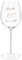 Maturi Happy 60th Birthday Wine Glass with Silver Diamond Stem - 400ml / 13.5 Fluid Ounces