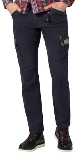 Timezone Herren Regular Rogertz Freizeithose, Total Eclipse, 36W 36L EU