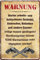 Blechschild ''Warnung (2 Pistolen)'' 20x30cm Geschenk Lustige Sprüche Feier Vintage Retro Geburtstag Deko Party Überraschung Fan Waffen Gewehr Krieg Schiessen Jagt