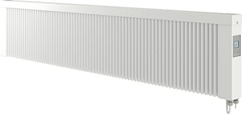 Eco Radiateur - Radiateur à inertie céramique chaleur douce – Chauffage à pierre réfractaire – Radiateur économique à accumulation – Fabriqué en Allemagne (158L x 34H - 2000 Watts)