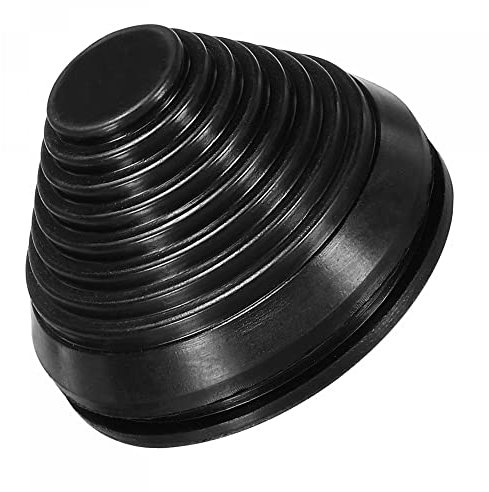 sourcing map Orificio de montaje de goma con ojales cónicos de 70 mm para protección de cables de placa gruesa, paquete de 8