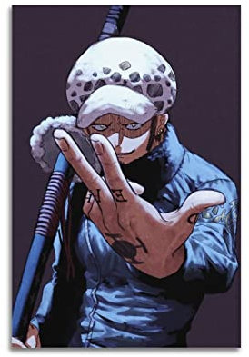 Trafalgar Law Poster auf Leinwand, Geschenke, Wandkunst, Poster, Druck, moderne Schlafzimmer-Dekoration, 30 x 45 cm