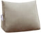 BNCKTRD Kopfende Großes Rückenkissen Bequemes Lesekissen und Rückenteil im Bett Rückenlehne Kopfkissen Langes XXL Kissen für Sofa, Couch, Wandkissen Polster Samt Beige 45cm