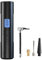 Digital Battery Air Pump, Electric air pump with rechargeable 4500 mAh battery and Adjustable Camping Lantern, electric inflator with 3 air nozzles, for Bicycle, Motorbike, Football, Basketball