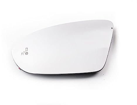 Cristal de Espejo Retrovisor para Opel/Vauxhall Astra K 2015 2016 2017 2018 2019,izquierdo y Derecho Calefactable Lateral con Placa Posterior,Left