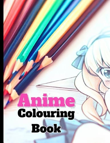 Anime Colouring Book: 50 Anime Images for you to Colour