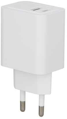 Xanlite, ADUSB2P, Adaptateur Universel 18W, Charge Rapide, Deux Ports de Charge : USB-C, USB-A