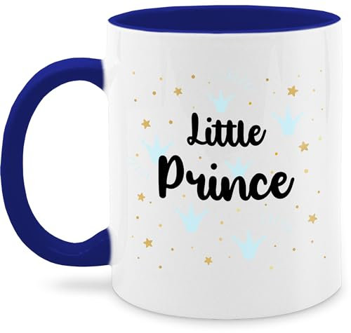 Tasse Tassen 325ml - Little Prince | Kleiner Prinz | Geschenk Jungen - 325 ml - Dunkelblau - kleine
