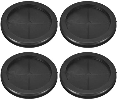 QUARKZMAN 4 Stück Kabeldurchführung Gummi Bohrmaß Ø 80mm ID 70 mm Gummistopfen Kabeldurchführung Kabelloch Abdeckung für Schreibtisch Computertisch Arbeitsplatten Möbel