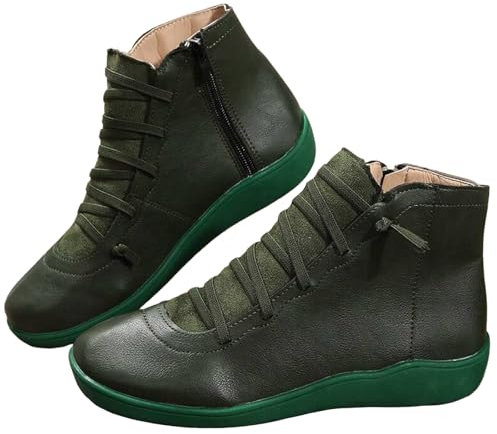 Stivaletti Donna Tacco Alto Stivali Donna Alti Fino al Ginocchio di Jeans Stivali Donna Invernali Stivali Texani Donna Tacchi Alti Donna Stivali Polpaccio Largo XXL Stivaletti Donna con Tacco