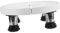 Gadpiparty Versatile Base Stand Stainless Steel Bracket for Mini Fridge Washer Dryer Pedestal Easy Access Storage