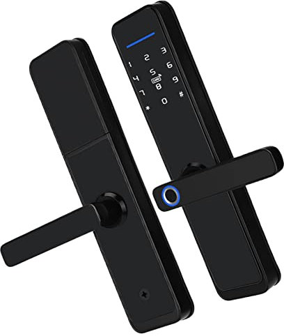 Ctrol Yale Smart Lock 37 × 19 × 13 WiFi Serratura Elettronica Maniglia Della Porta Password Impronte Digitali Ic Card Lavoro Remoto con