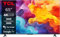Smart TV 65 Pollici 4K Ultra HD Display LED Sistema Google TV Dolby Audio Classe E colore Nero - 65P655