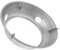 Toyvian Parabrezza frittura Copertina stufa coperture cucina griglie per piano cottura a gas griglia in acciaio inox anello wok antivento supporto per wok acciaio inossidabile Argento
