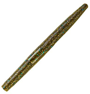 YUM Dinger Classic Worm Allzweck-Angelköder aus weichem Kunststoff, für Barsch, Great Texas Rigged, Wacky Style, Carolina Rigged, Pitched, etc., Ghillie-Anzug, 10,2 cm