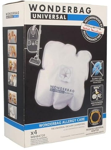 2 x ROWENTA WONDERBAG UNIVERSAL ALLERGY CARE 8 Beutel ENDURA WB484720