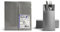 Airlaid napkins with cutlery pocket, ready-folded, grey, 40 x 40 cm, textile-like fabric, 1/8 felt material, 50 napkins per pack, premium quality for weddings, birthday