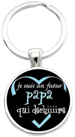 Porte-clés Je suis un futur papa qui déchire, Porte-clef papa, Cadeau Papa, fête des pères