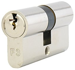 ISEO F3 (GERA 5900) Doppelzylinder Halbzylinder Schließzylinder inkl. 3 Schlüssel bzw. 5 Schlüssel - ohne Sicherungskarte - Standardzylinder Türschloss - 30/50-3 Schlüssel