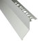 Alu Balkon Terrasse abtropf Profil Fliesenschiene Profil Schiene silber L300cm L-Profil 10mm lange Blende