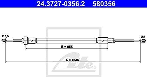 ATE 24.3727-0356.2 Bremskraftverstärker