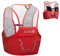 TRIWONDER Chaleco de Hidratación Mochila de hidratación Ligero 2,5L para Trail Running Ciclismo Marathoner Hombre Mujer (Rojo y Nananja - Solo Chaleco, L/XL (102 - 115 cm))