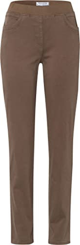 Raphaela by Brax Damen Style Pamina All-round Jersey Slip-on New Denim Slim Jeans, Beige (Taupe 54), 34W / 32L EU
