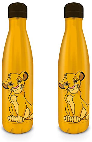 Pyramid International MDB26401 Metal The Lion King (SIMBA) Wasserflasche, 540 ml