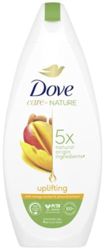 Gel doccia Dove Care by Nature Uplifting, confezione da 6 pezzi, 225 ml