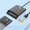 Lettore Smart Card Carta Identità Elettronica, Firma Digitale e CRS CNS, Tessera Sanitaria Carta, CAC Dod, Nazionale dei Servizi TS-CNS, attivazione SPID, Compatibile HBCI, Plug & Play, Driver Free