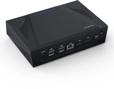 Baieyu Windows 11 Pro Mini PC, 16GB DDR4 512GB NVME SSD, Core i7-10870H Processor (Up to 5.00 GHz) Mini Computer, 4K UHD, Wi-Fi 5, BT4.2, Gigabit Ethernet, 3 USB3.0 For Business Home Theater Office