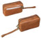 STILORD 'Larkin' Herren Hand-Gelenk-Tasche Echtleder klein braun Glattleder - Organizer Handtasche Pochette Reisegeldbeutel Männer-Handtasche mit Hand-Schlaufe Ledertasche