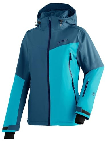 Maier Sports Damen Nuria Skijacke | Mit 2-Wege-Stretch, mTHERM Wattierung für warme Abenteuer, mTEX für Nässeschutz, Perfekt für den Winter