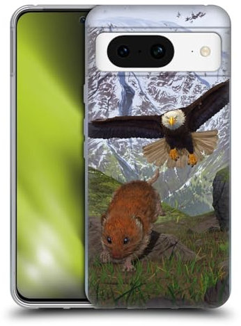 Head Case Designs Offizielle Vincent HIE Die Jagd Schlüsselkunst Soft Gel Handyhülle Hülle kompatibel mit Google Pixel 8