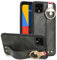 BAILI Hülle für Google Pixel 4XL mit Ständer, Handgelenkriemen + Objektivschutz Google Pixel 4XL Schutzhülle Case, Unsichtbarer Metallring mit Ständer Handytasche-Grün