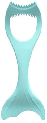 Mascara Shield, Eyelid Shield Wimpern Schablone Bürsten,Wiederverwendbarer Wimperntusche Applikator, Multifunktion Silikon Mascara Schablone für Anfänger (Blau)