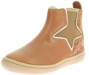 KICKERS Jungen Mädchen Kick Popstar Stiefelette, Sterne von Kamel, 24 EU