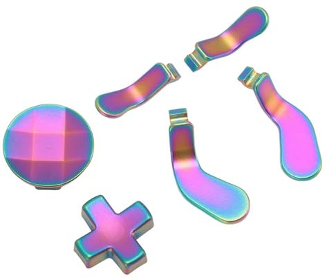 Palettes D Pads en Métal, Acier Inoxydable, Pièces de Rechange pour Verrous à Gâchette, Compatible avec la Manette XboxsOne Elite Series 2, Contrôle Facile, Haute Précision,