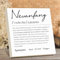 WenmthG Definition Neuanfang Holzschild - new Beginnings, Abschiedsgeschenk, Neuer Job Geschenk - Positive Geschenke für Kollegen, Frauen, Männer, Abschluss