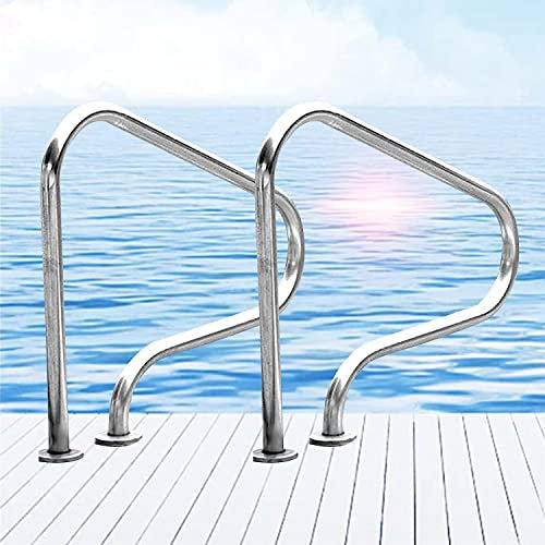 BomDog Pool-Handlauf, Pool-Handläufe/2Pcs