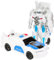 HGSHUO Transformator Spielzeug Polizeiauto Roboterspielzeug Zwei-in-Eins Transform Roboter Spielzeug Auto Figuren Geschenk für Jungen Kinder ab 6 7 8 9 10 Jahre Halloween Weihnachten