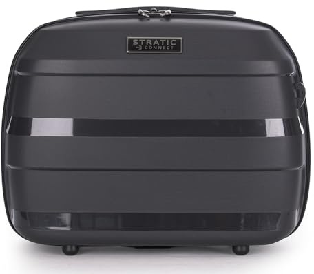 Stratic Straw + Beauty Case Black