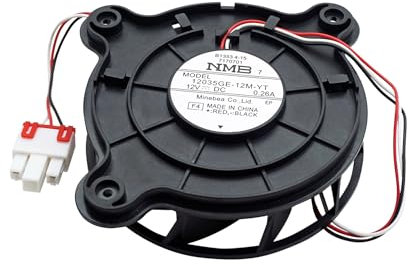 Moteur de ventilateur de refroidissement pour réfrigérateur Samsung Haier, 3 fils à fréquence variable, DC 12 V 0,26 A