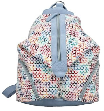Rieker Damen H1055 Rucksackhandtasche, Mehrfarbig