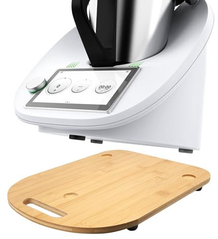Thermomix TM6 Planche de Glisse, 28 x 36 x 1cm Planche Coulissante TM5, Polyvalent Planche à Rouler Rapide pour Thermomix, Thermomix Board Glider Déplacement sans Effort pour les Appareils de Cuisine