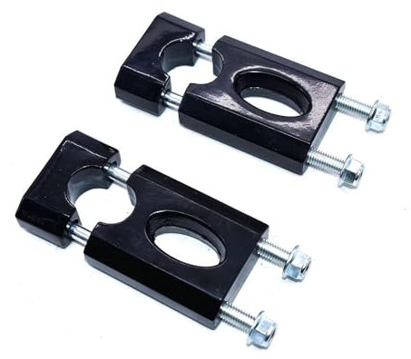 LABUNE Handlebar riser Motorcycle Handlebar Clamp Riser Mount 7/8 22mm Universal Black Aluminum Alloy For 110cc 125cc Dirt Pit Bike ATV Handlebar riser handlebar clamp