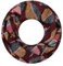 Majea Damen Loop Schal Schlauchschal Halstuch (880023) (rot 12)