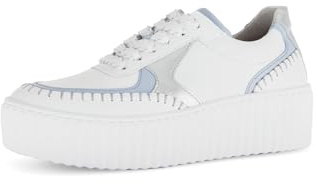 Gabor Sneaker 3.204, Glattleder, Weiß, Damen EU 5,5/38,5