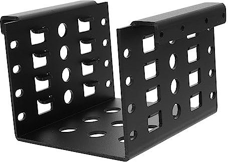 GAROZATION Hard Drive Caddy Für Festplatten Hard Disk Cage Stabile Aufbewahrungsbox Für Desktop PCs Schwarzes Design Ideal Für Datenspeicherung Und